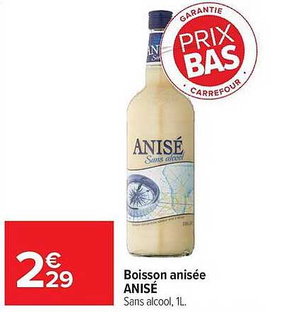 ANISÉ Boisson anisée