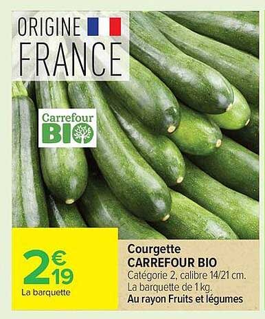 Carrefour BIO Courgette