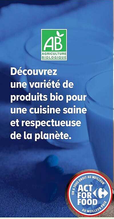 Découvrez une variété de produits bio pour une cuisine saine et respectueuse de la planète