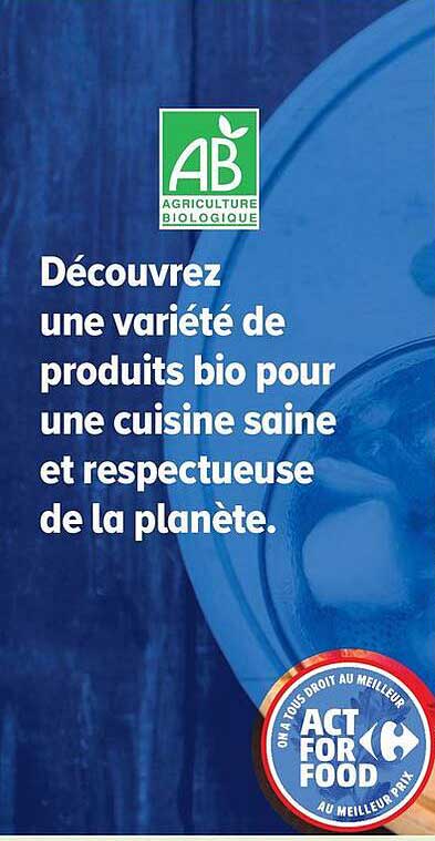Découvrez une variété de produits bio pour une cuisine saine et respectueuse de la planète