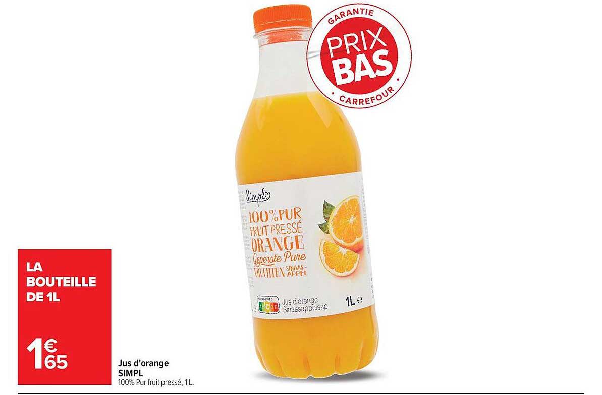 Jus d'orange SIMPL