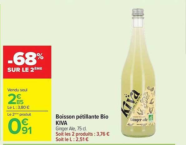 KIVA Ginger Ale