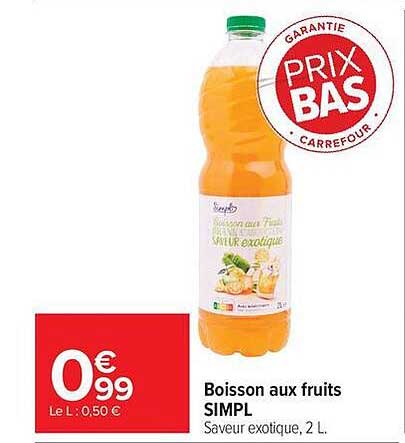 SIMPL Boisson aux fruits