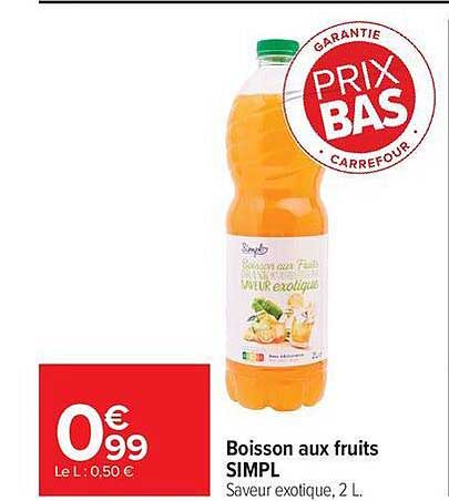 SIMPL Boisson aux fruits