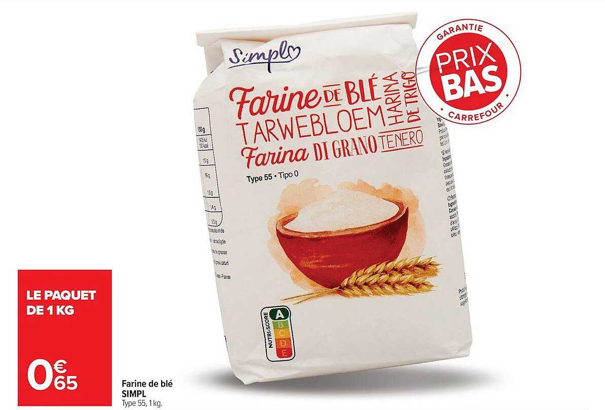 SIMPL Farine de blé