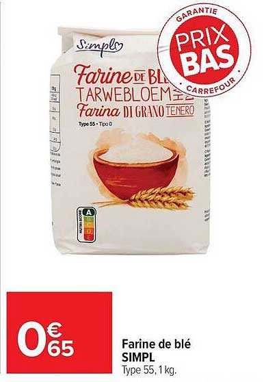 SIMPL Farine de blé
