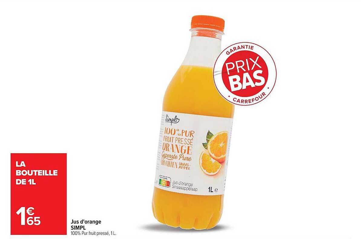 SIMPL Jus d'orange
