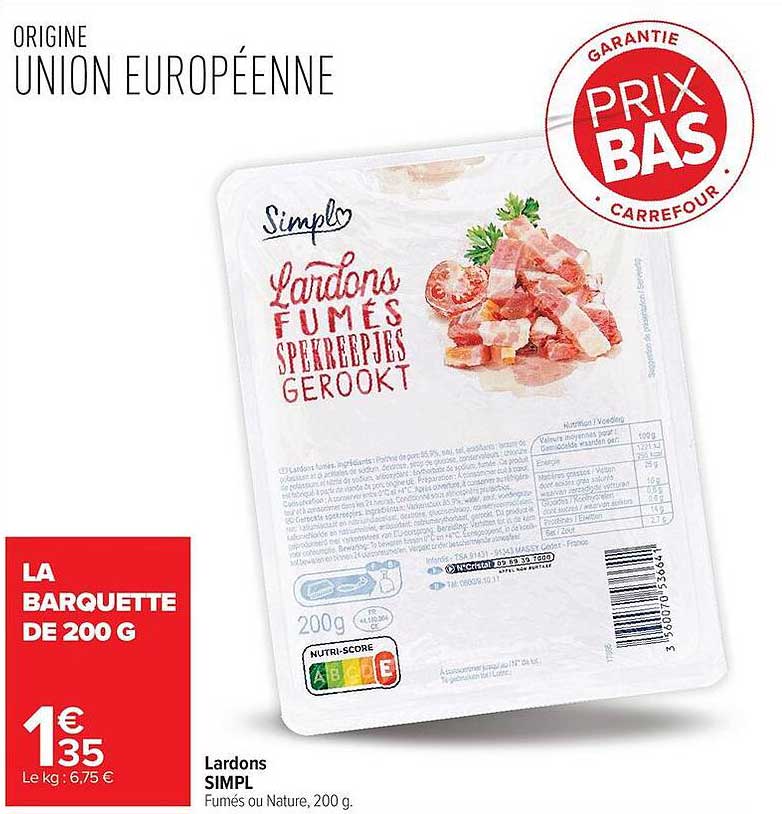 Simpl Lardons Fumés