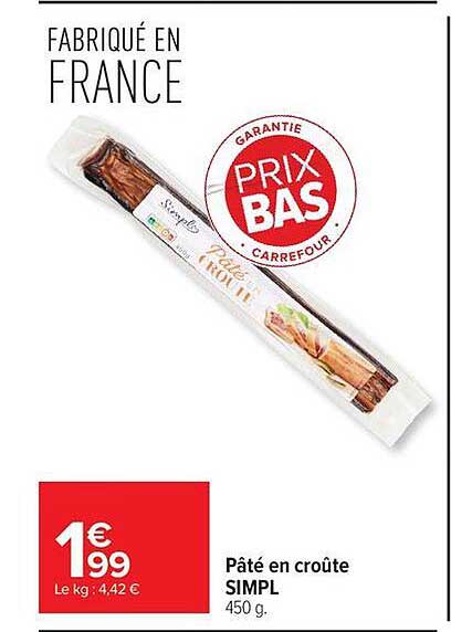 SIMPL Pâté en croûte