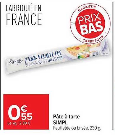 Simpl Pâte FEUILLETÉE