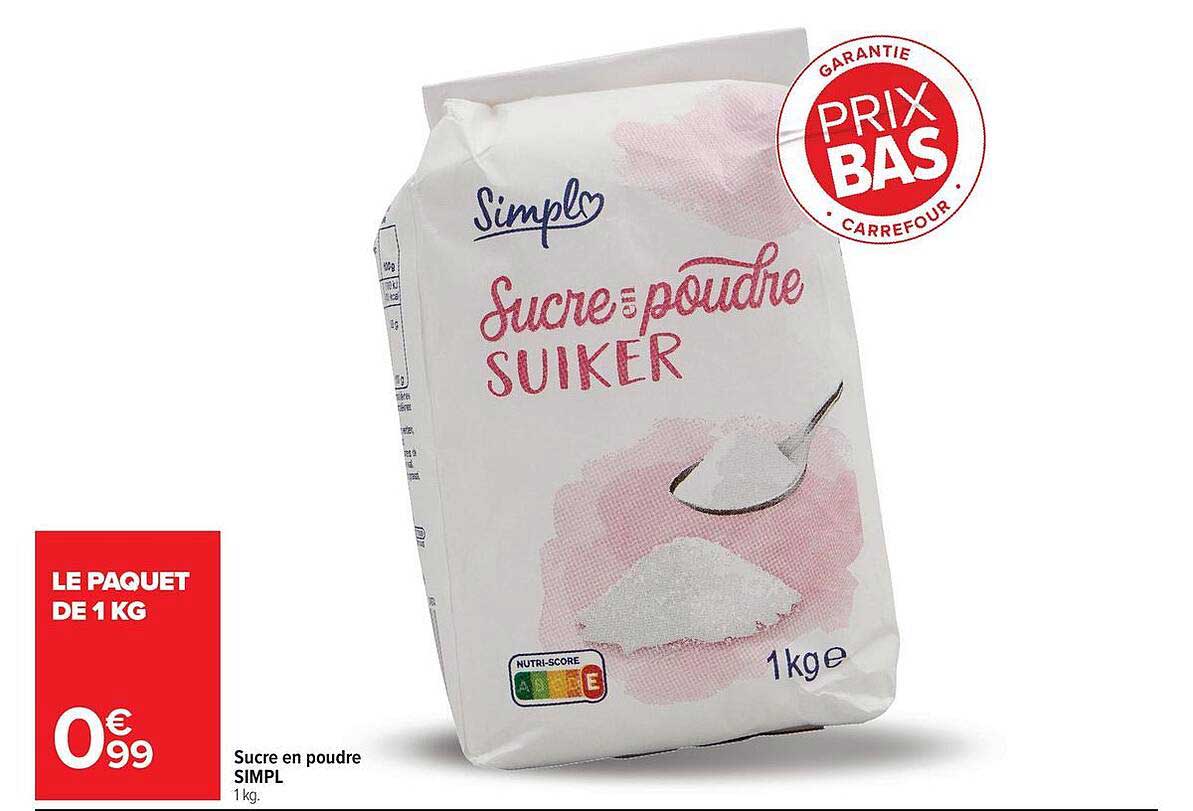 Simpl Sucre en poudre