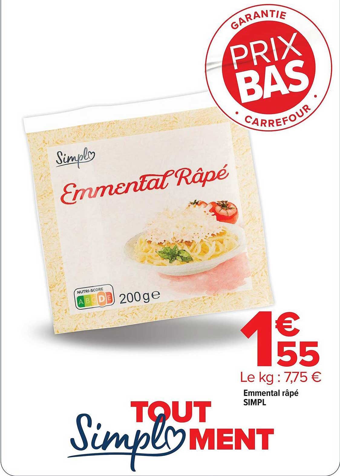 Simple Emmental Râpé