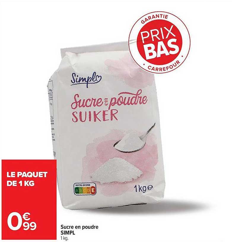 Simple Sucre en poudre