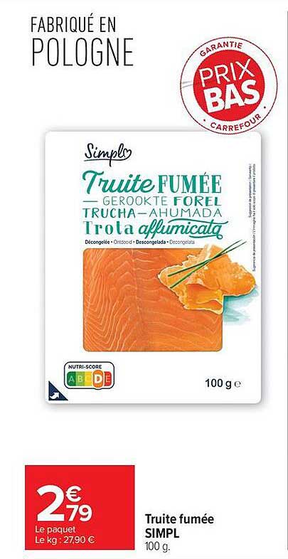 Simply Truite fumée
