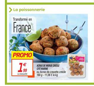 acras de morue créole cité marine