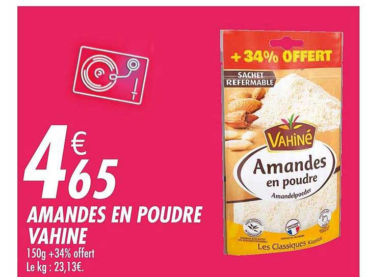 Amandes En Poudre Vahine
