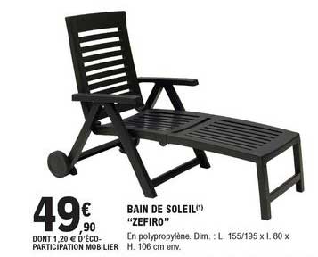 bain de soleil zefiro