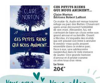 ces petits riens qui nous animent claire norton