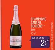 Champagne Canabo Duchene