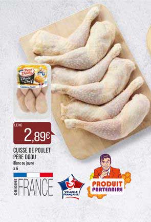 cuisse de poulet père dodu