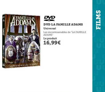 dvd la famille adams universal