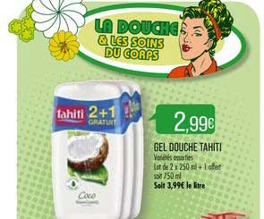 Gel Douche Tahiti