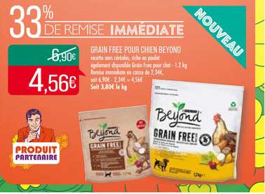 grain free pour chien beyond