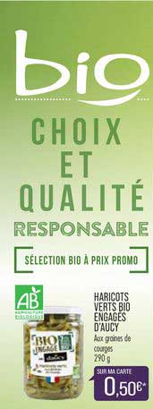 Haricots Verts Bio Engages D'aucy