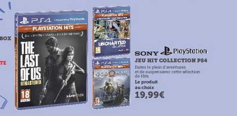 Jeu Hit Collection Ps4 Sony Playstation
