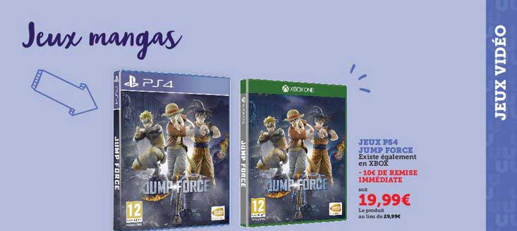 jeux ps4 jump force