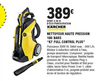 kärcher nettoyeur haute pression 180 bars k7 full control plus