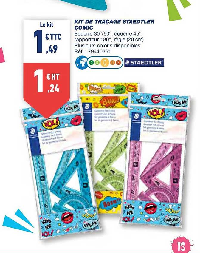 Kit De Traçage Staedtler