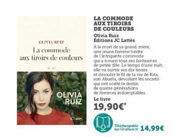 la commode aux tiroirs de couleurs olivia ruiz
