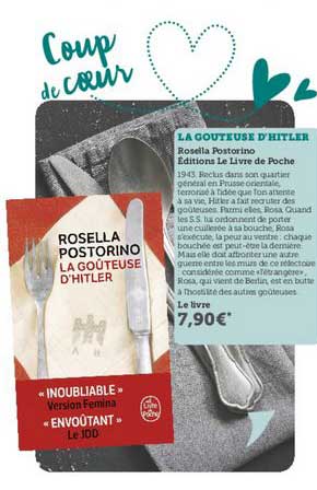 la goûteuse d'hitler rosella postorino