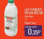 Lait Fermenté Paysan Breton