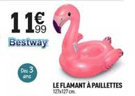 le flamant à paillettes