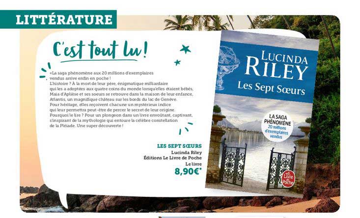 les sept sœurs lucinda riley