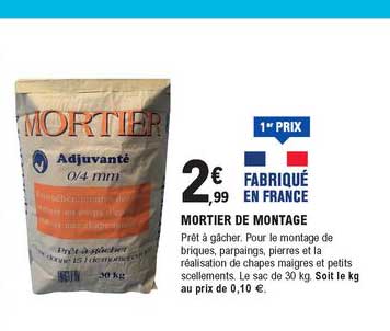 Mortier De Montage