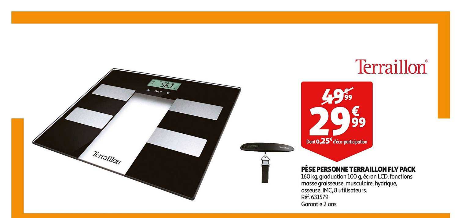 pèse personne terraillon fly pack