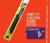 Pompe Vit A Raccord 300MM Ertedis