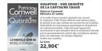 quantum une enquête de la capitaine chase patricia cornwell