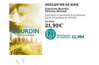 quelqu'un de bien françoise bourdin