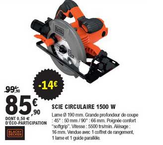 Scie Circulaire 1500 W