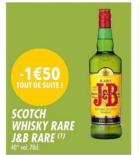 Scotch Whisky Rare J&b Rare