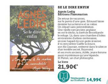 Se Le Dire Enfin Agnès Ledig