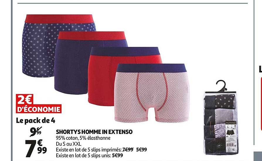 shortys homme in extenso