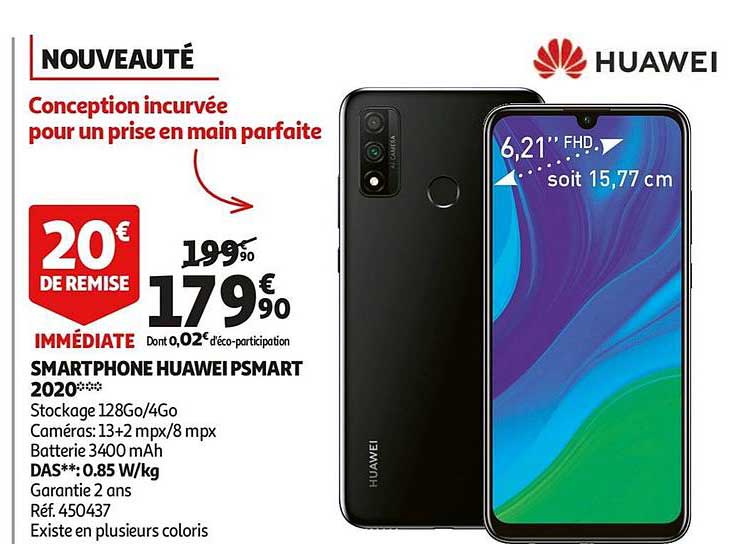 smartphone huawei psmart 2020