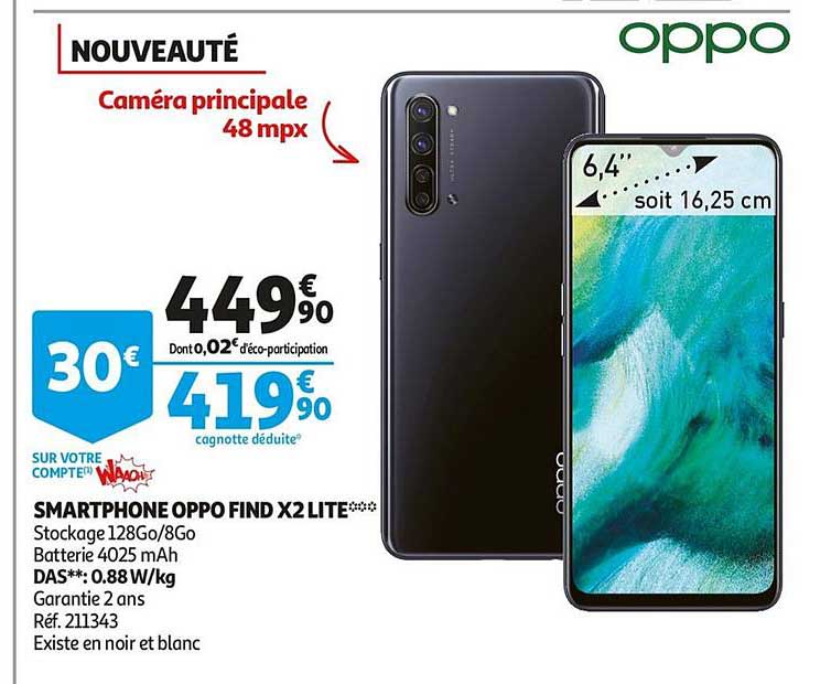Smartphone Oppo Find X2 Lite