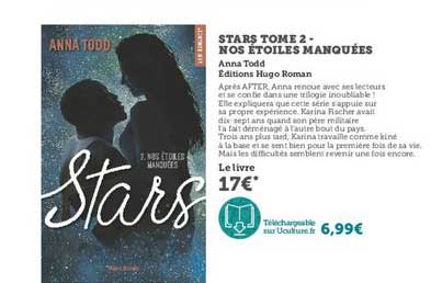 stars tome 2 nos étoiles manquées anna todd