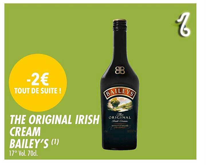 the original irish cream bailey's